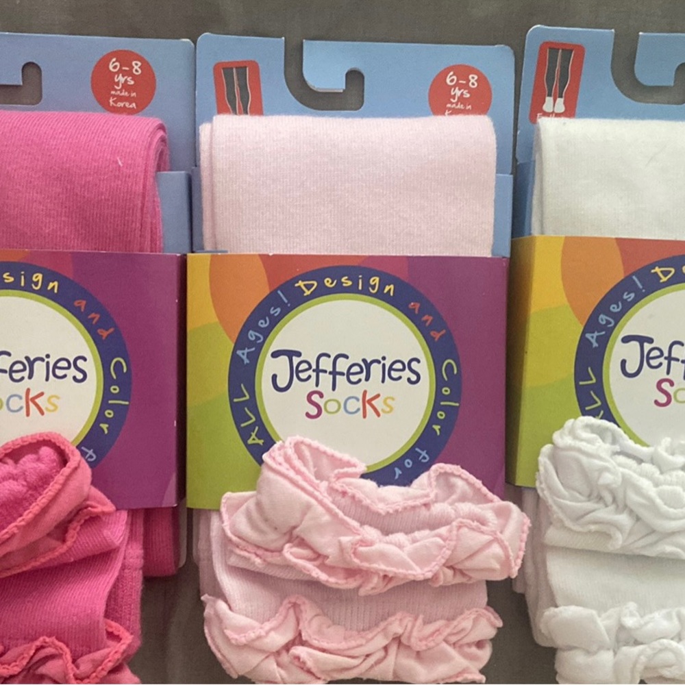 Footless tights size 6-8